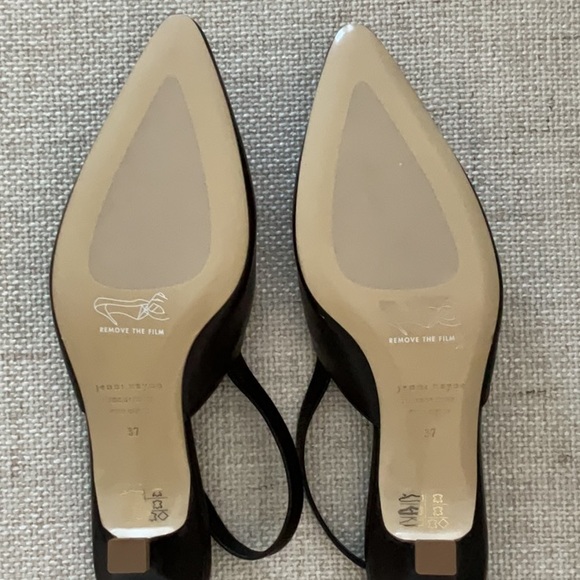 Jenni Kayne Chocolate Kitten Heel - Picture 3 of 5
